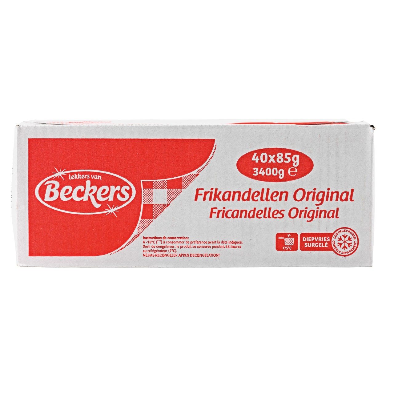 Beckers - Frikandellen original - 40 pieces à 85 grams
