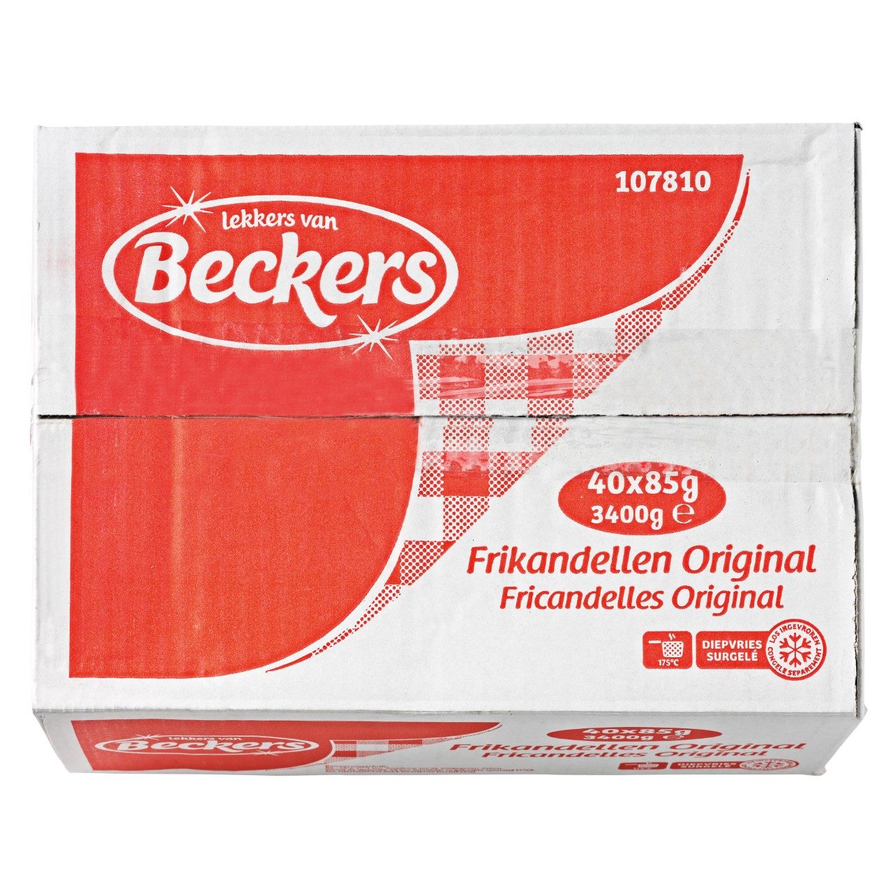 Beckers - Frikandellen original - 40 pieces à 100 grams