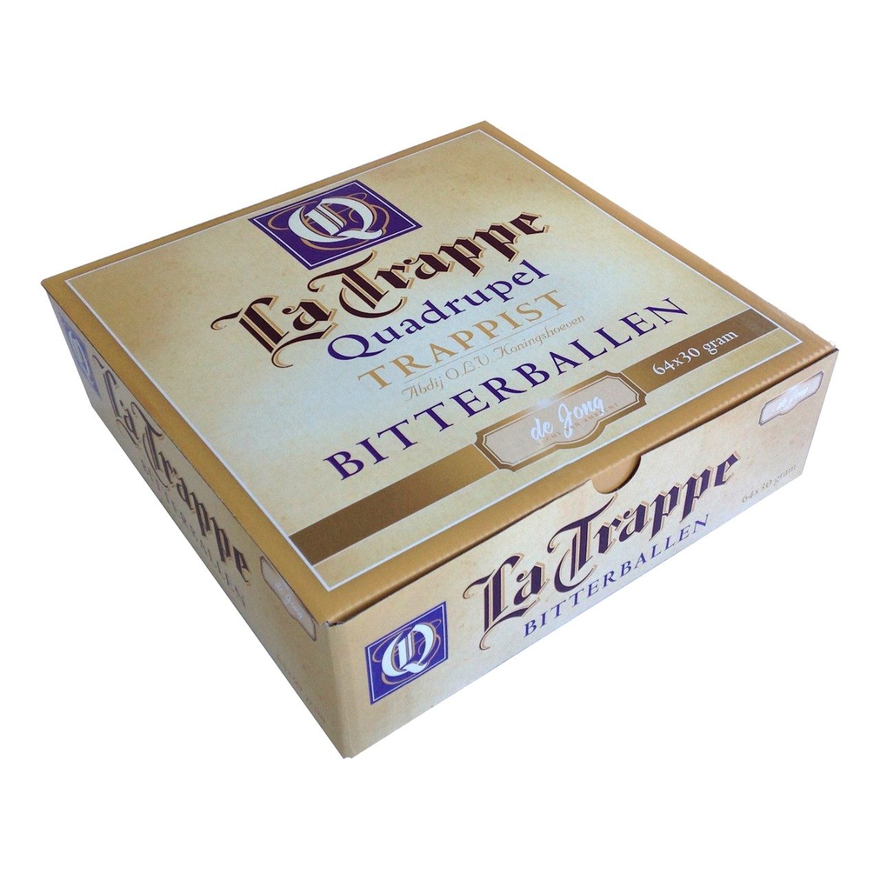 La Trappe - Bitterballen quadrupel trappist - 64 pieces à 30 grams