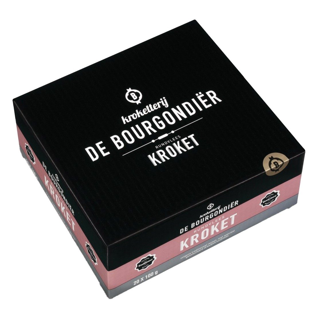 De Bourgondiër - Rundvleeskroket - 20 pieces à 100 grams