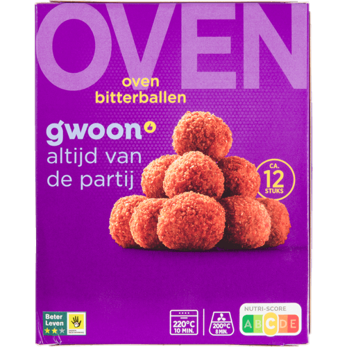 G'woon Oven bitterballen ca. 12 stuks