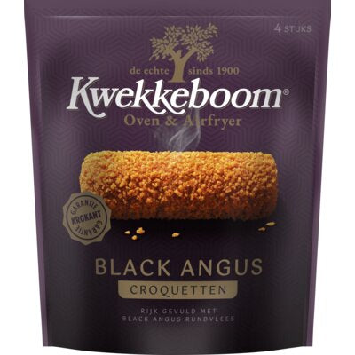 Kwekkeboom Oven black angus croquetten 4pc