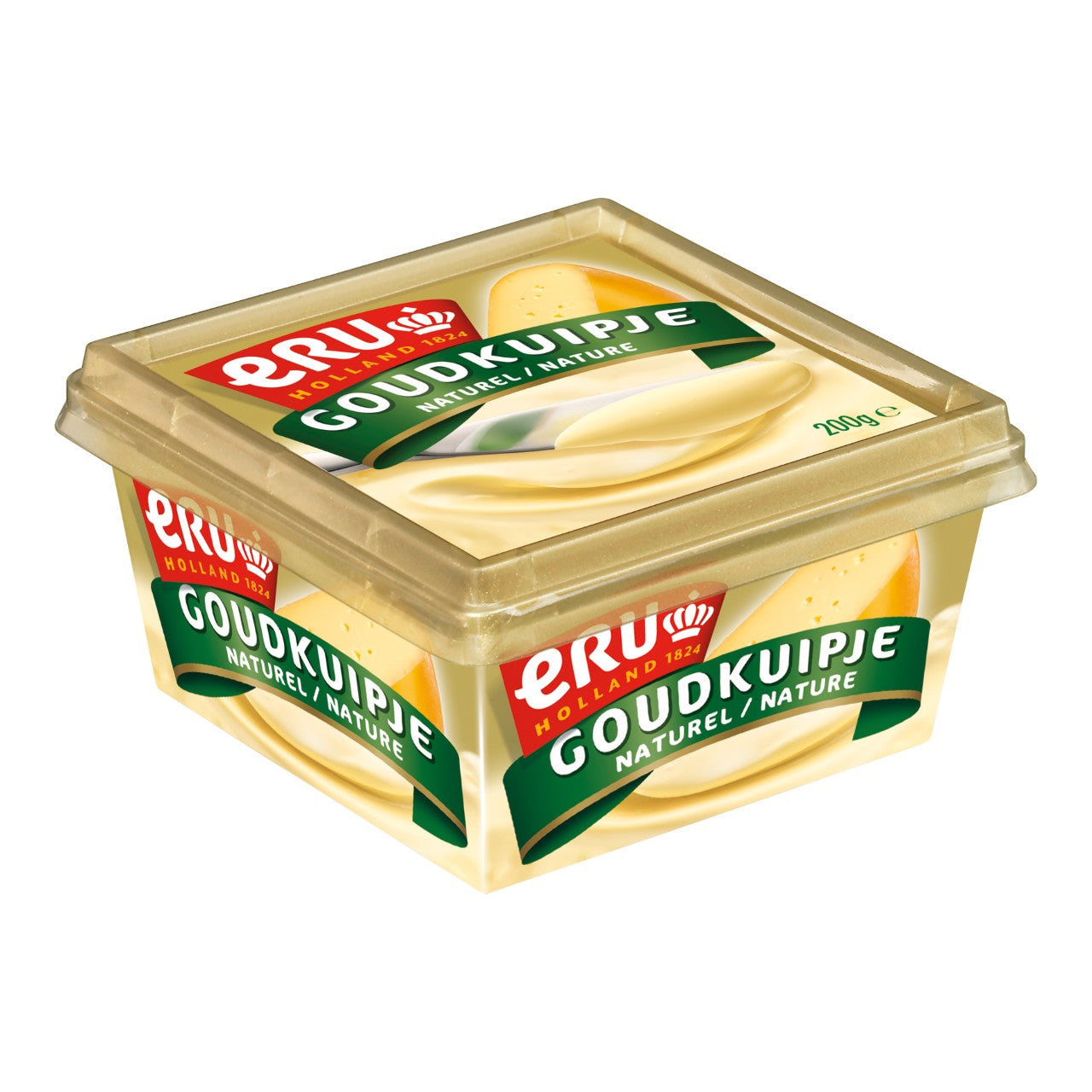 ERU - Goudkuipje naturel smeerkaas 200gr
