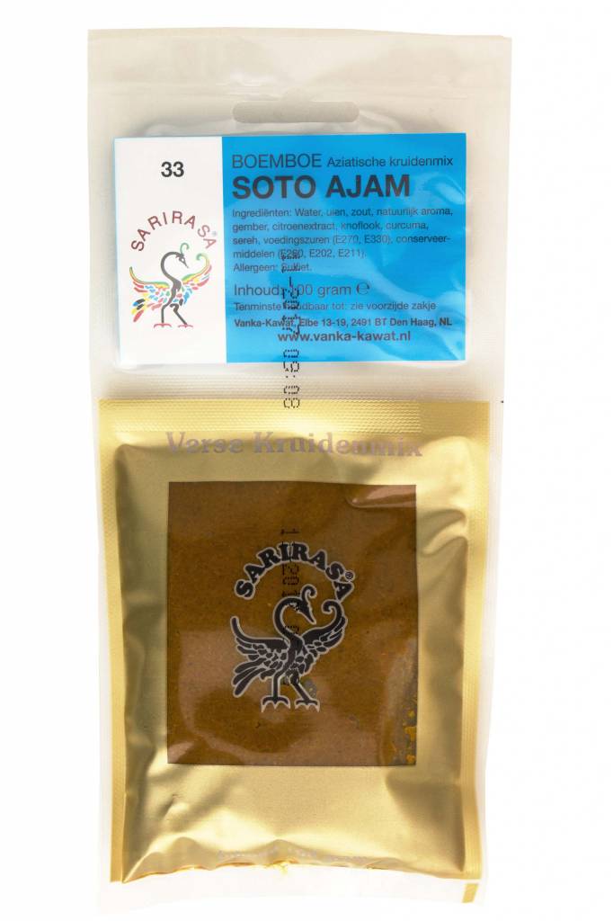 Sari Rasa - Soto Ajam Kruidenmix 100g 33