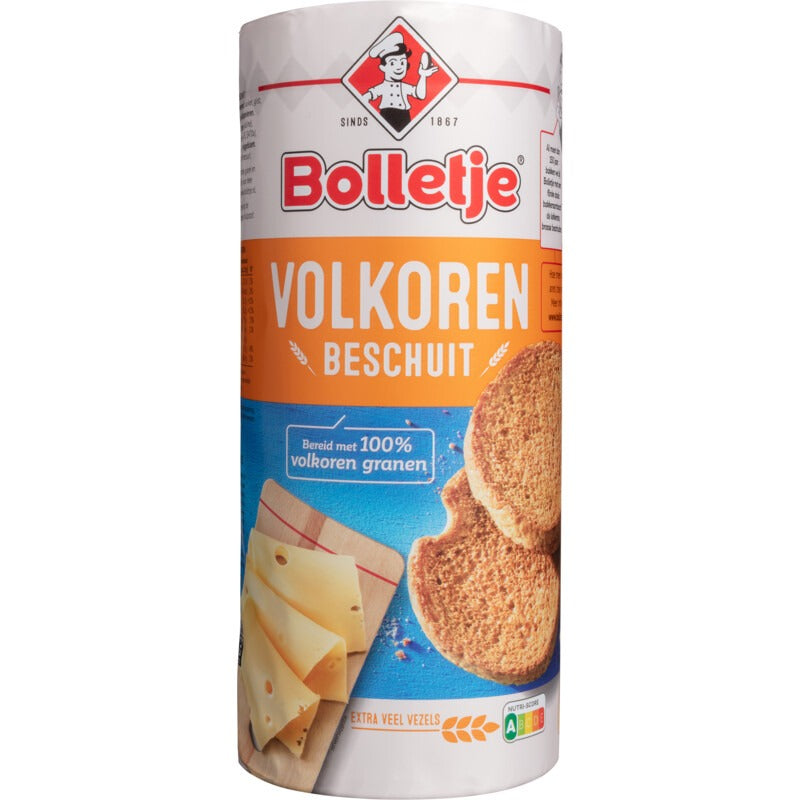 Bolletje volkoren beschuit