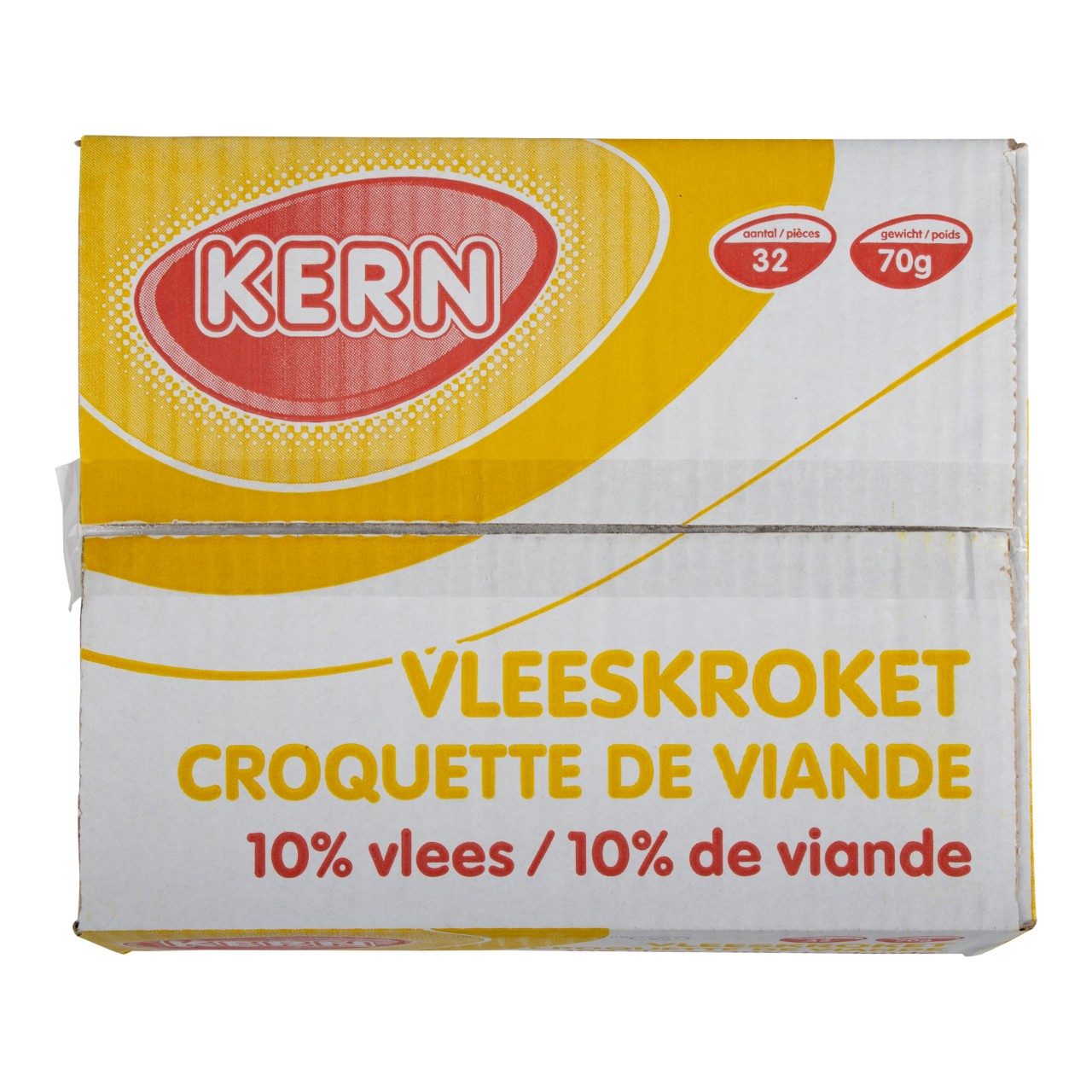 Kern - Kroket 10% vlees - 32 pieces à 70 grams