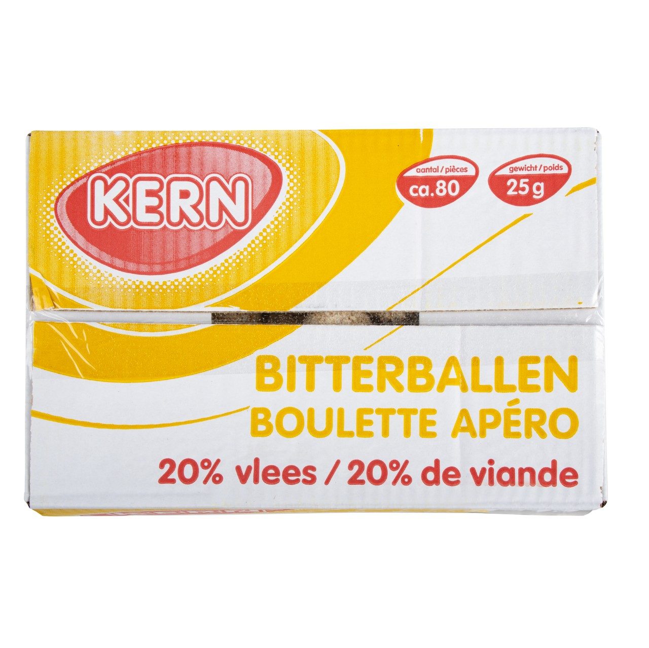 Kern - Bitterballen 20% vlees - 80 pieces à 25 grams