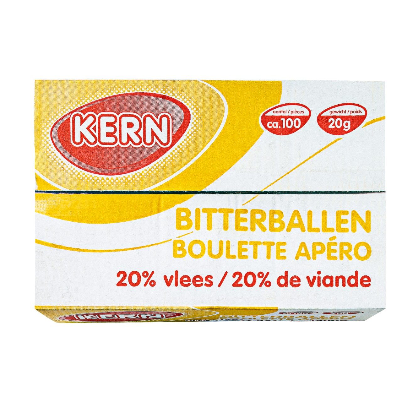 Kern - Bitterballen 20% vlees - 100 pieces à 20 grams