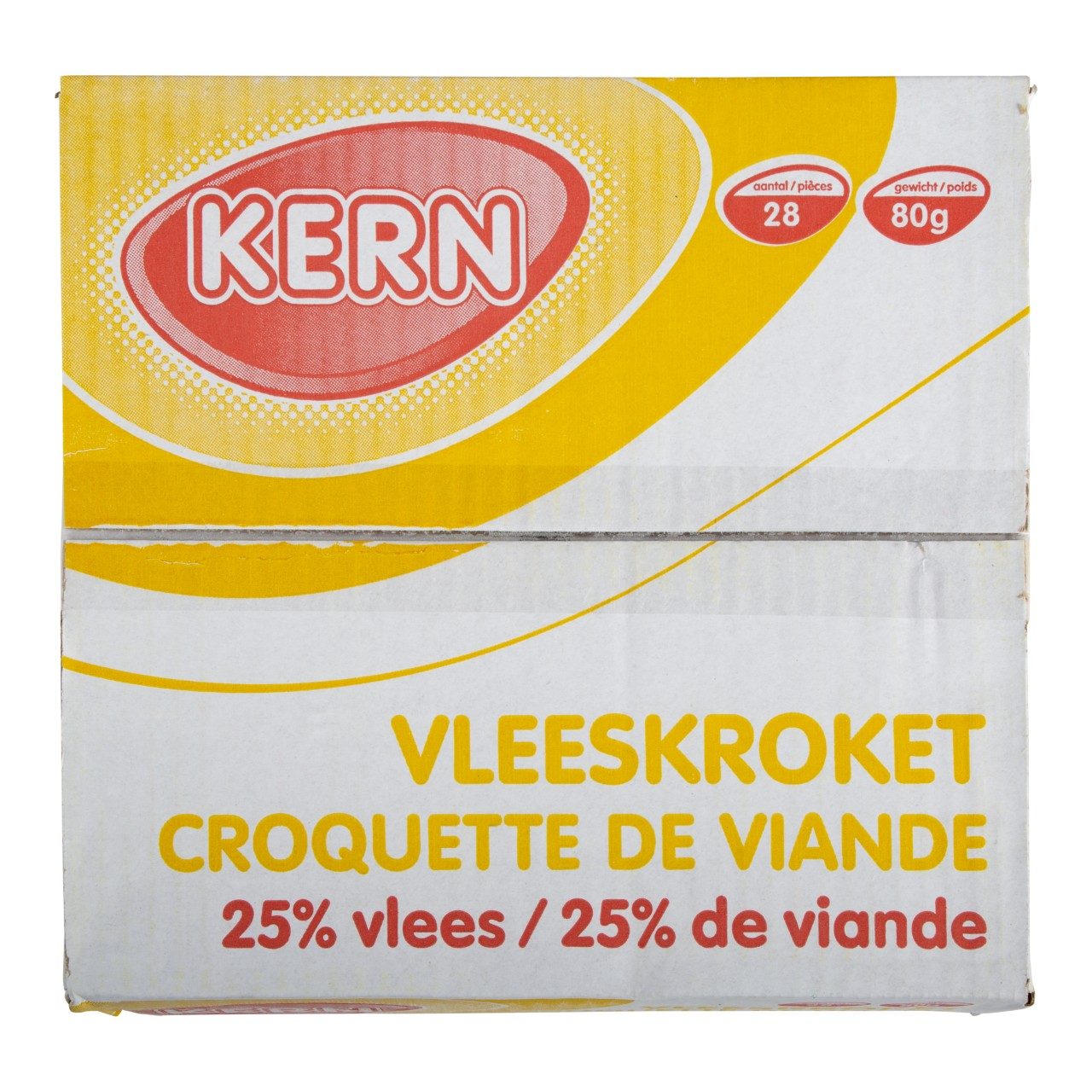Kern - Vleeskroket 25% vlees - 28 pieces à 80 grams