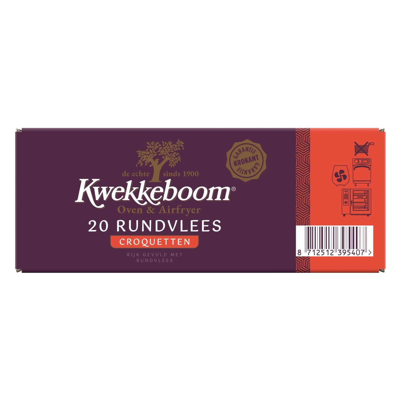 Kwekkeboom - Oven croquetten - 20 pieces à 70 grams