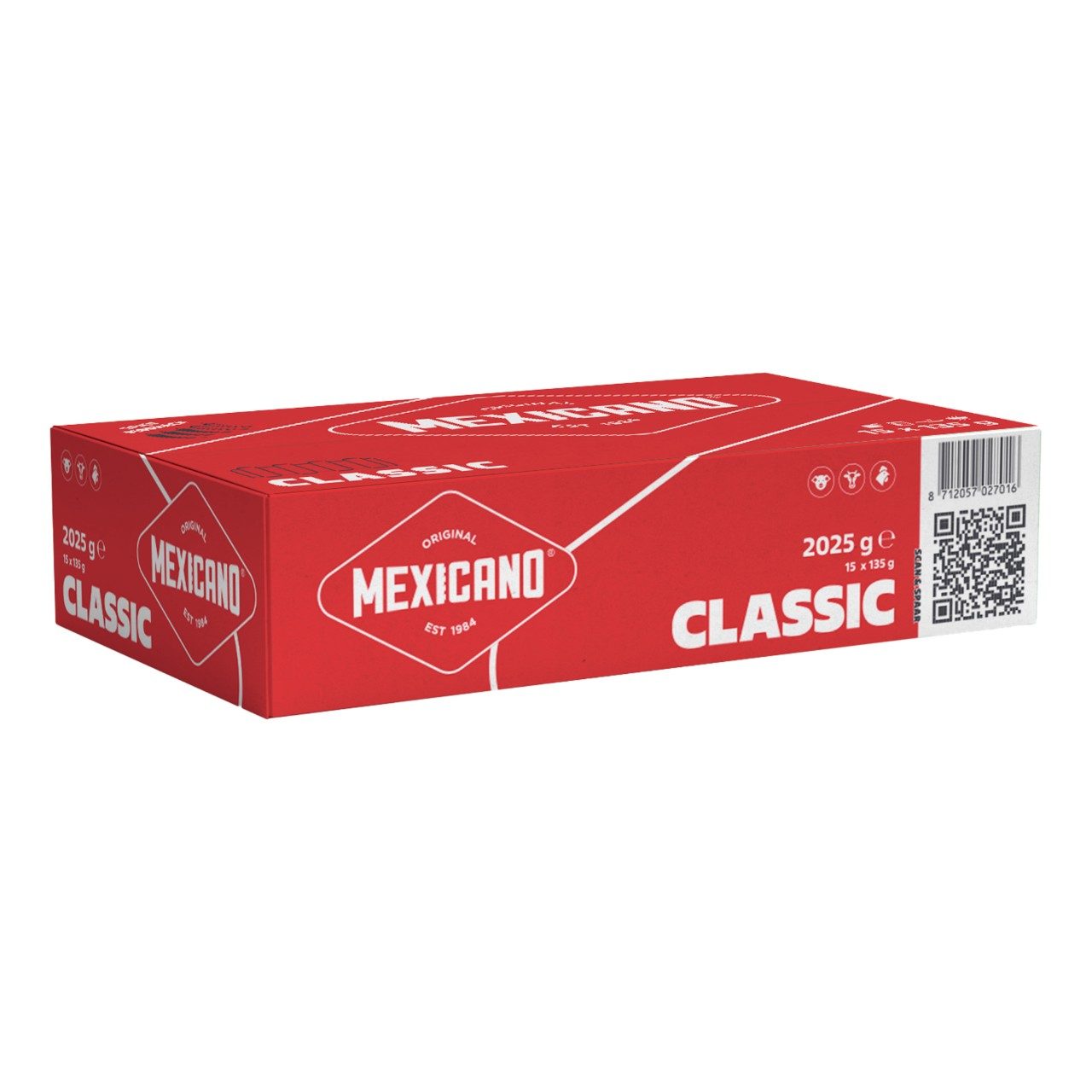 Mexicano - Mexicano classic - 15 pieces à 135 grams