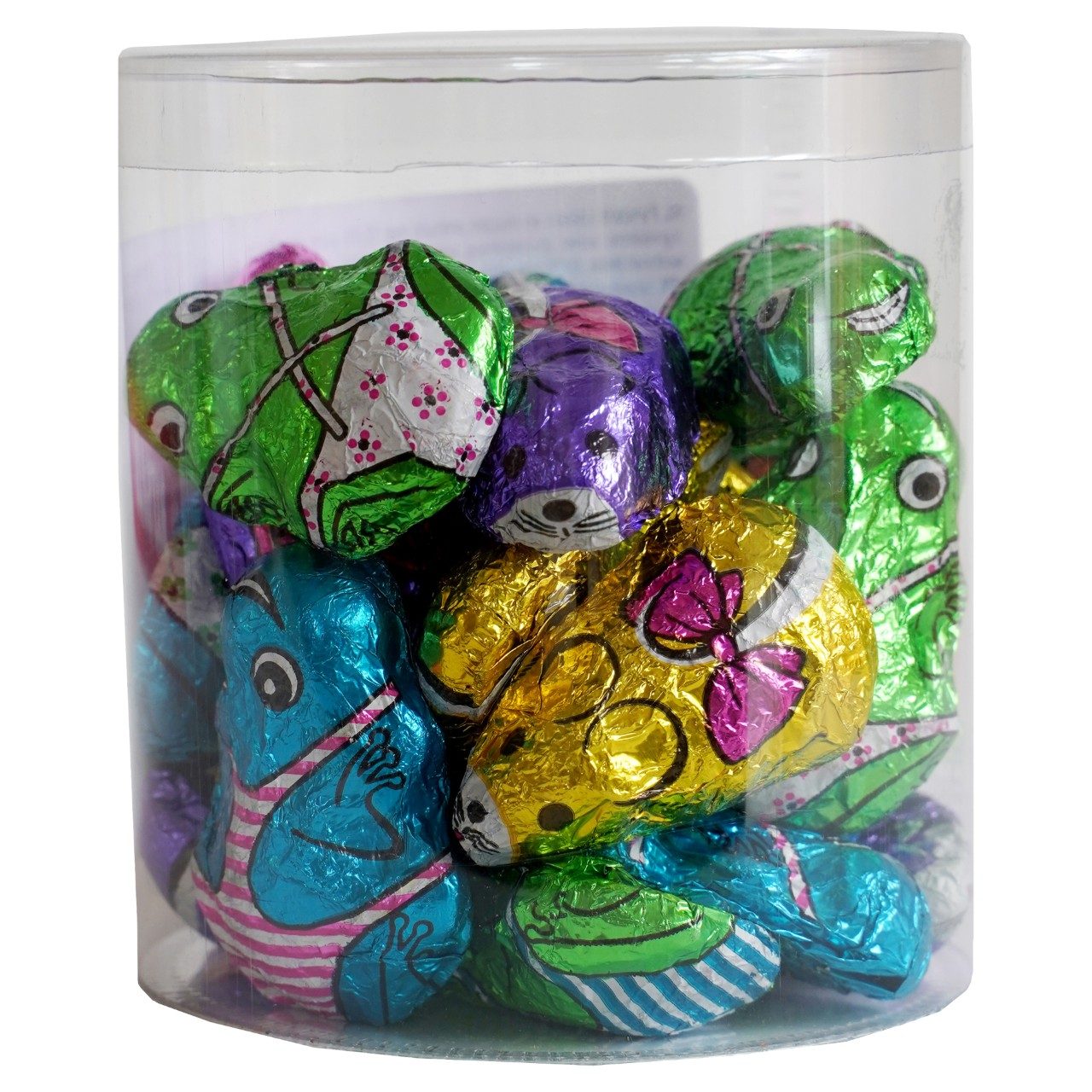 Chocolade Fondant Kikkers & Muizen Silo 24 stuks x 16 g 🍫🐭