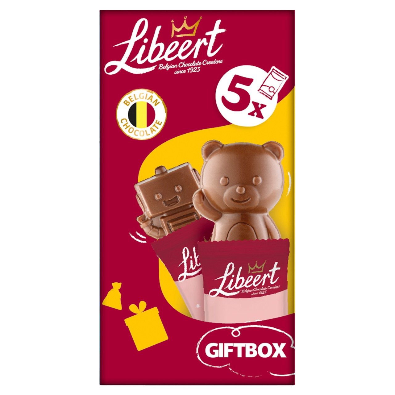 Libeert Sint Snacking Box 65 g 🍫🎁