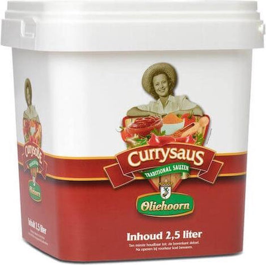 Olie hoorn Currysaus 2,5L