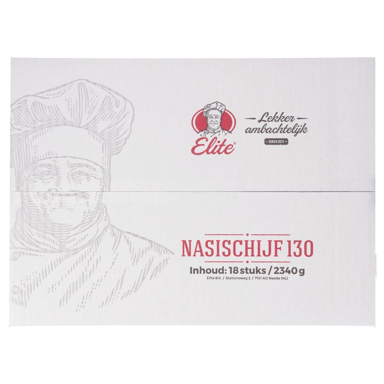 Elite - Nasischijf 18 stuks à 130 gram