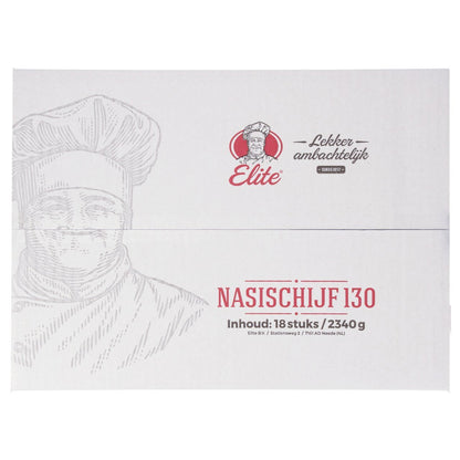 Elite - Nasischijf 18 stuks à 130 gram