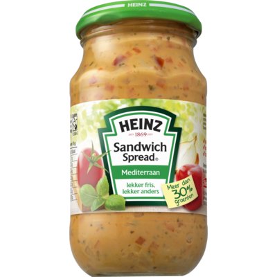 Heinz Sandwich spread mediterraan 300 gram