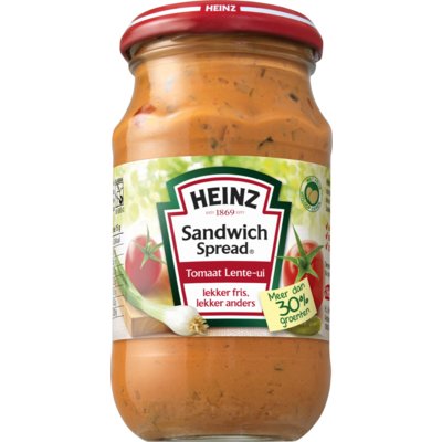 Heinz Sandwich spread tomaat lente-ui 300 gram