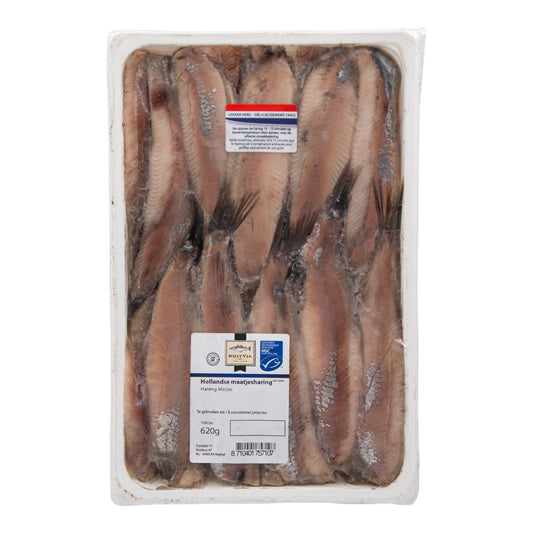 Haring, schoongemaakt, 10 stuks x 60 gr, MSC