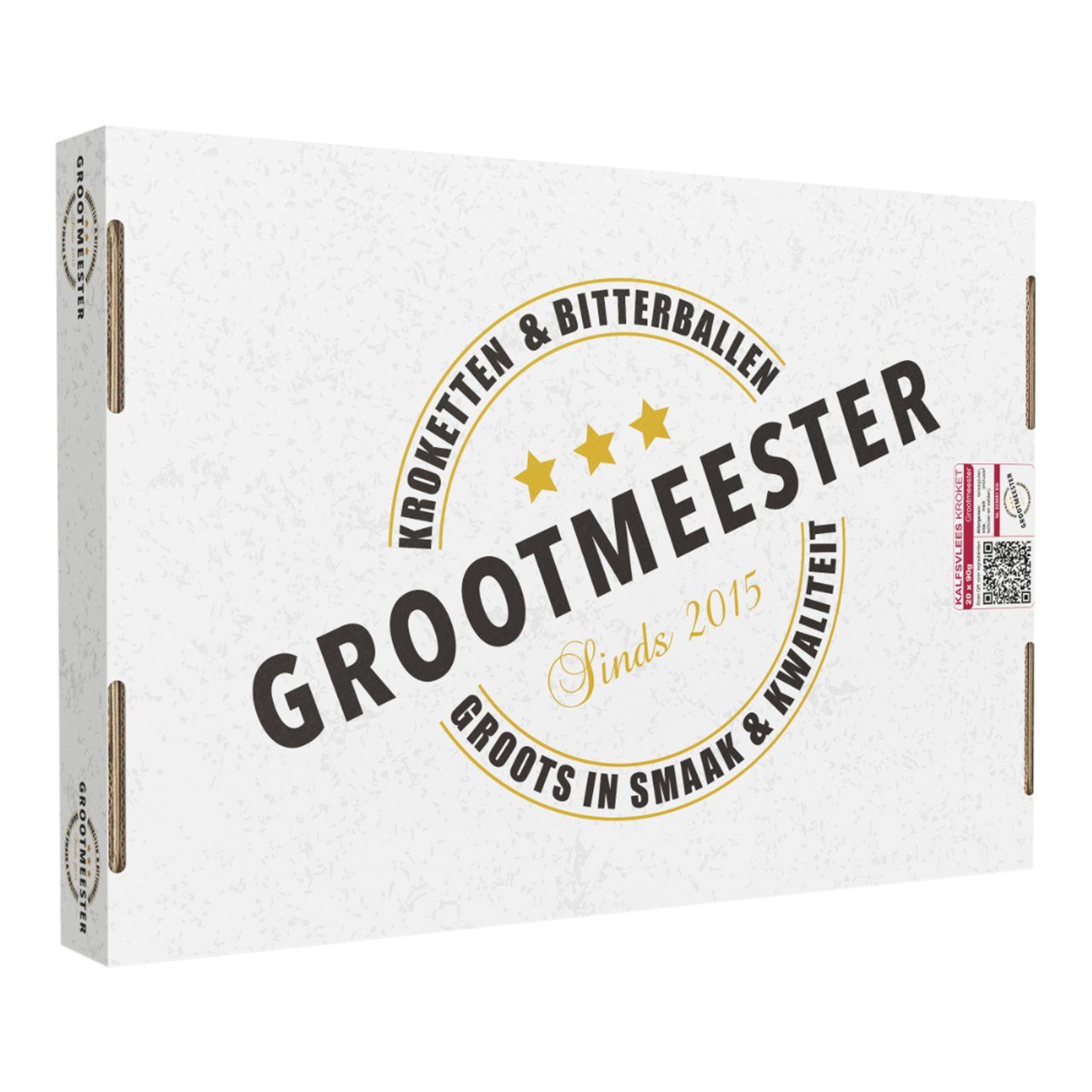 Grootmeester - Kalfsvlees kroketten - 20 pieces à 90 grams