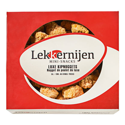Lekkernijen - Luxe Kipnuggets 45 stuks x 25 gram