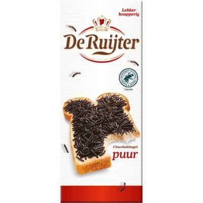 De Ruijter Chocoladehagel puur
 200GR