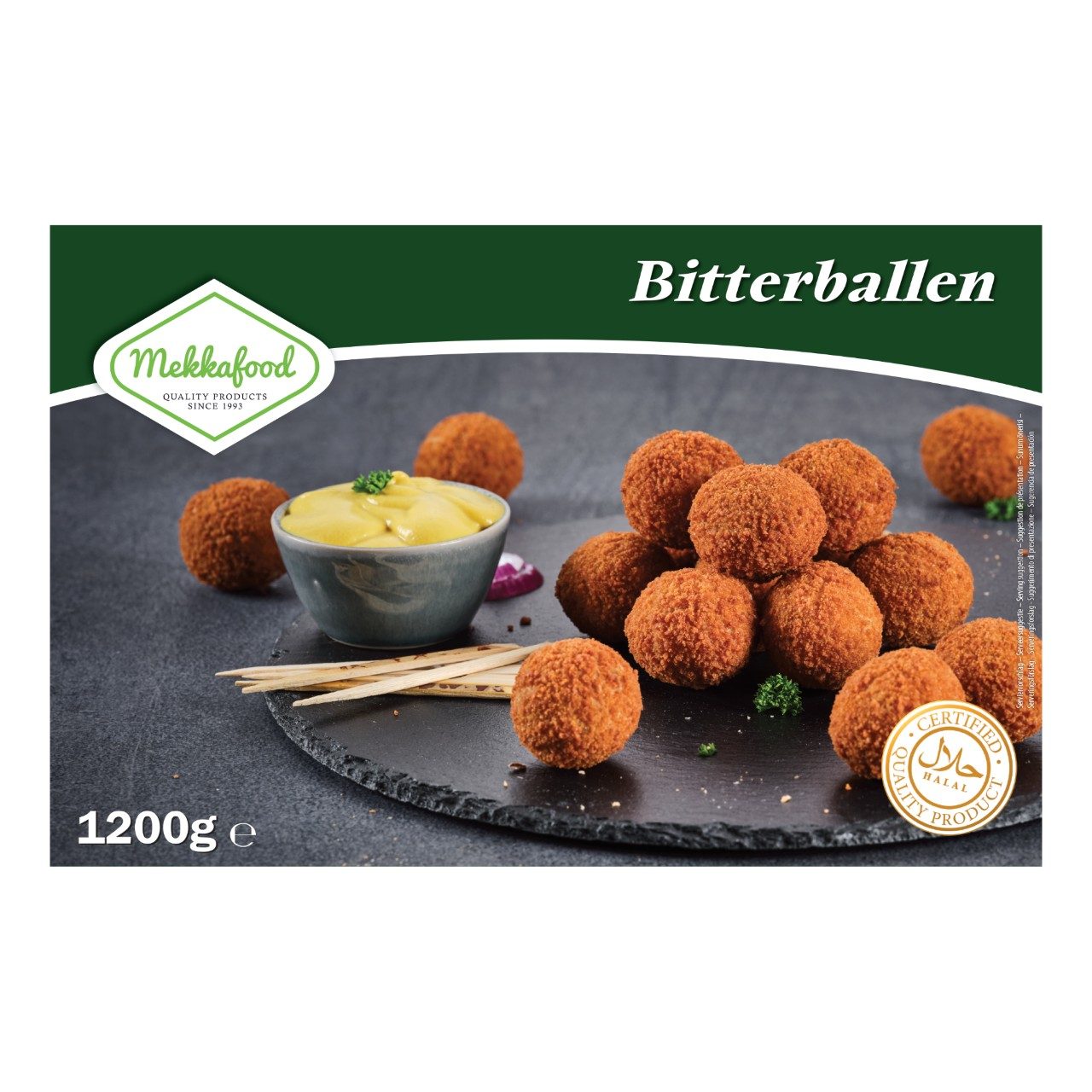 Mekkafood - Bitterbal (Halal) - 48 pieces à 25 grams