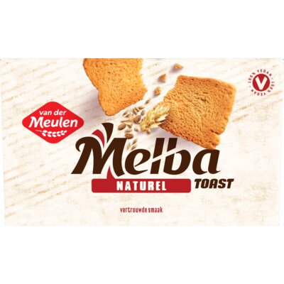 Van der Meulen Melba toast naturel 120 gram