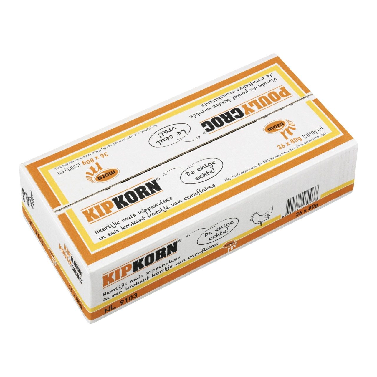 Mora - Kipkorn - 36 pieces à 80 grams