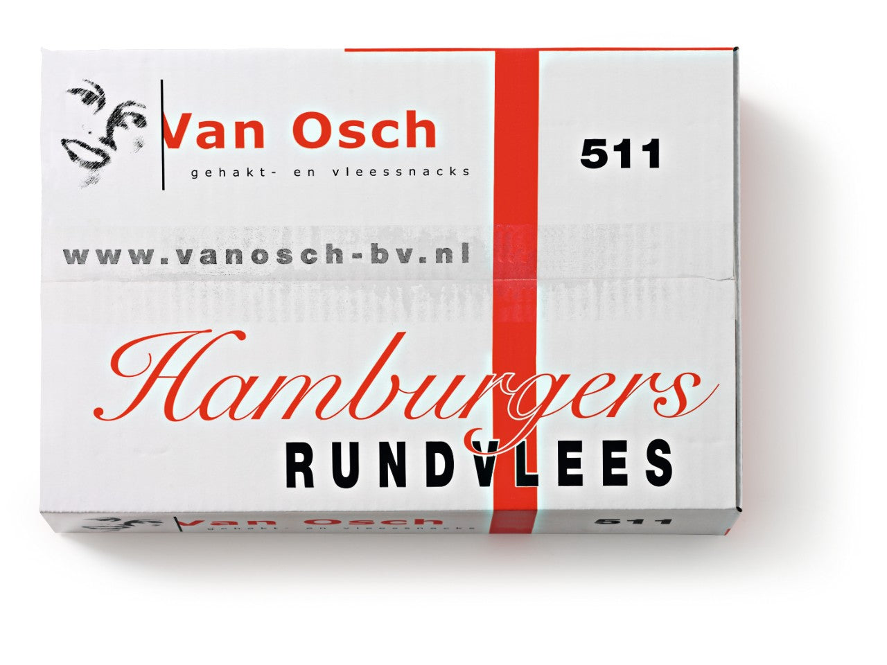 Van Osch - Hamburgers rundvlees - 30 pieces à 100 grams