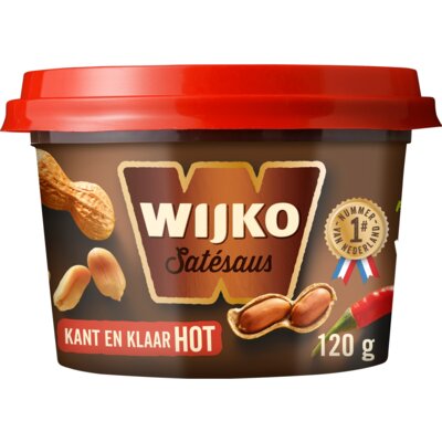 Wijko Hot satesaus kant & klaar 120 gram
