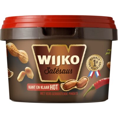 Wijko Satésaus kant en klaar hot 520 gram