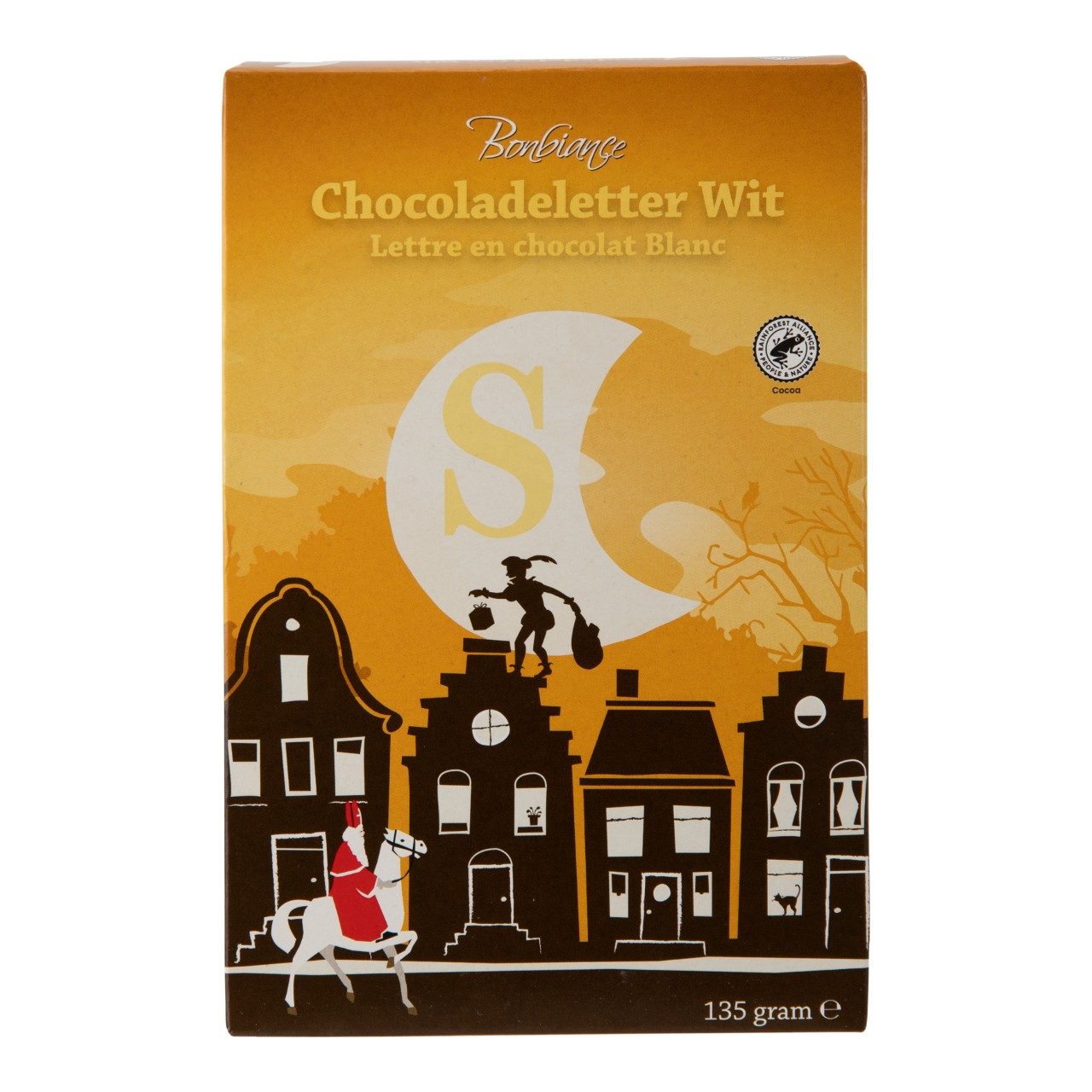 Bonbiance Chocoladeletter Wit 🍫✨