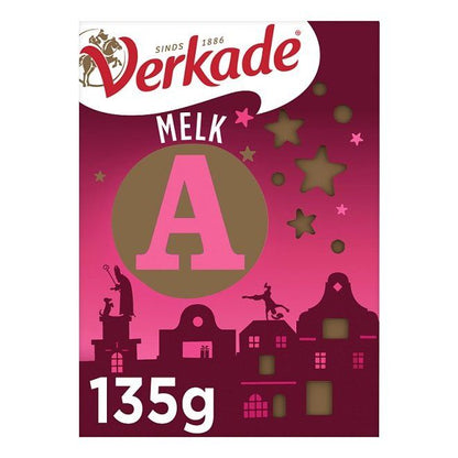 Verkade Chocoladeletter Melk – Fairtrade 🍫🎅