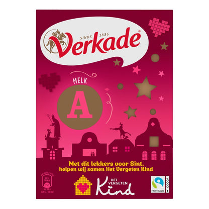 Verkade Chocoladeletter Melk – Fairtrade 🍫🎅