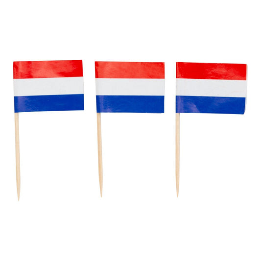 150 x Prikkers met Hollandse vlag