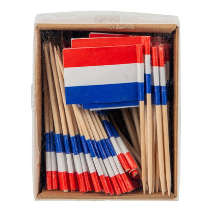 150 x Prikkers met Hollandse vlag