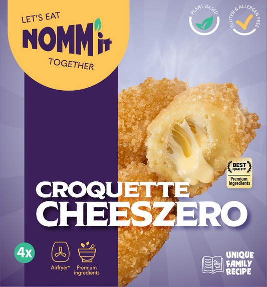 NOMM’it – Cheeszero Croquette (4 × 70 g) 🧀✨ Vegan