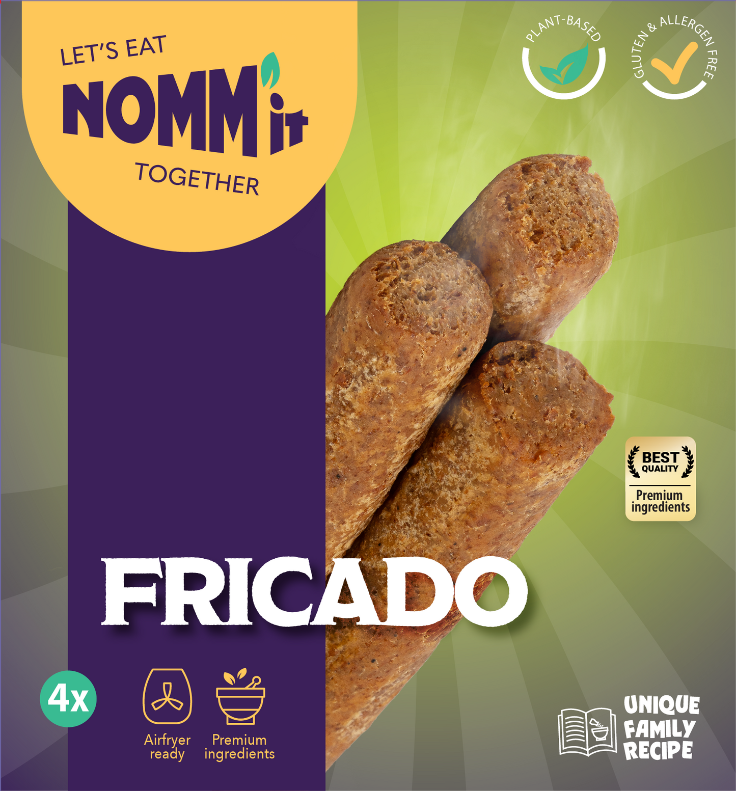 NOMM'it Frikandel 5 x 70 gram